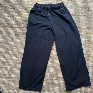 SKIMS CLASSIC STRAIGHT LEG PANT  Black Women's Pants